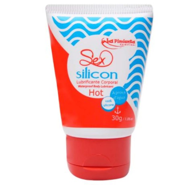 SEX SILICON LUBRIFICANTE HOT 30GR LA PIMIENTA