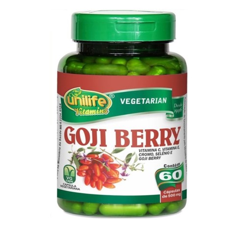 Goji Berry 60 Cápsulas Unilife