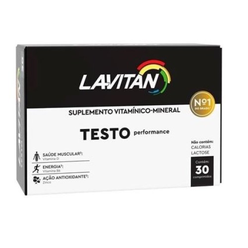 Lavitan Testo Performance Polivitamínico 30 comprimidos