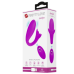 VIBRADOR DE CASAL JORDYN 12 MODOS DE VIBRAÇÃO PRETTY LOVE